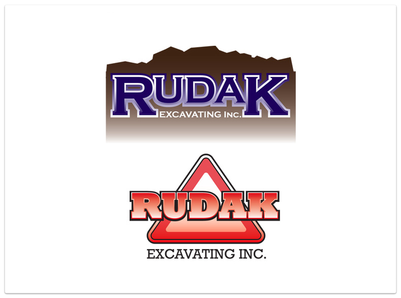 Rudaks Excavating Inc.: Logo Designs