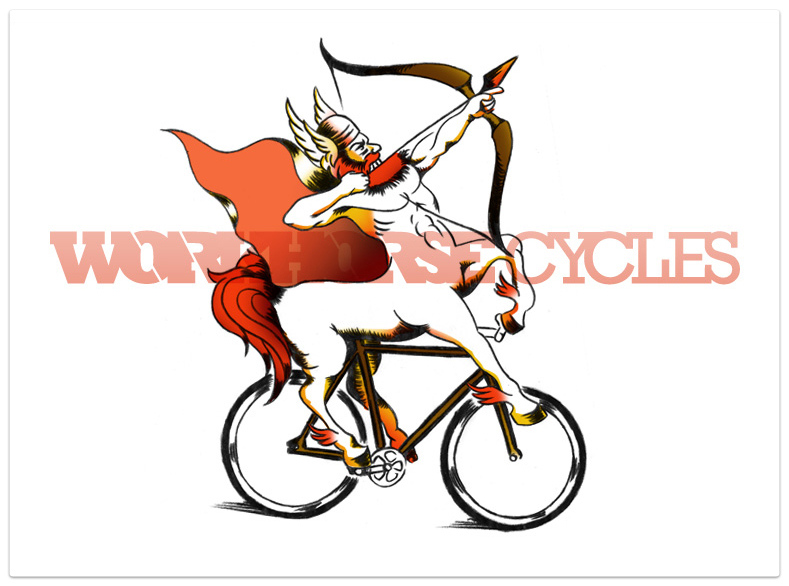 Workhorse Cycles: Character & Logo